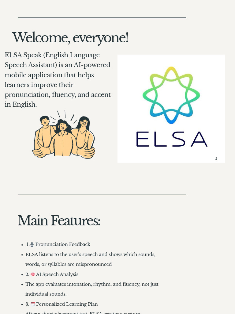 ELSA Speak (English Language Speech Assistant) Is An AI-powered Mobile ...