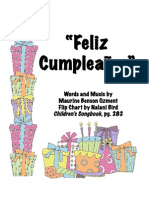 Feliz Cumpleanos Flip Chart