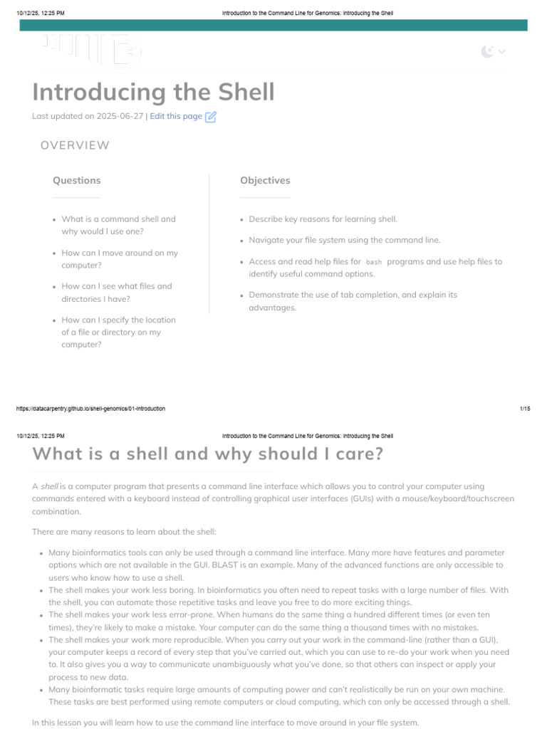 Introduction to Command Line Basics | PDF | Command Line Interface ...