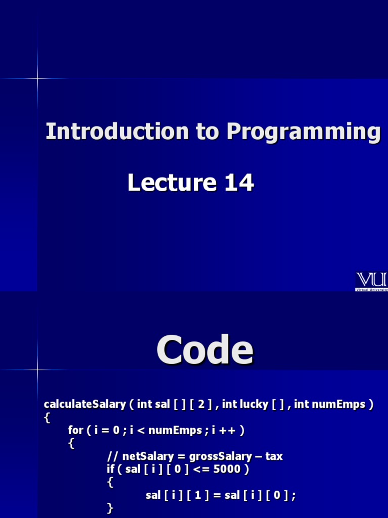 CS201 14 | PDF