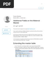 Mass Creation of Material Data Using BAPI | PDF | Personal Computers | Data