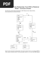  ERD To Relational Model Example