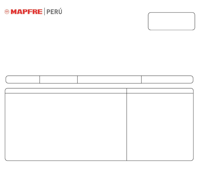 Mapfre Peru Compañia de Seguros Y Reaseguros Constancia de Pago | PDF