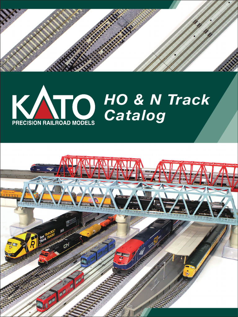 Kato UNITRACK Model Train System Guide | PDF | Train | Visual Cortex