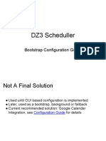 DZ3 Scheduller: Bootstrap Configuration Guide