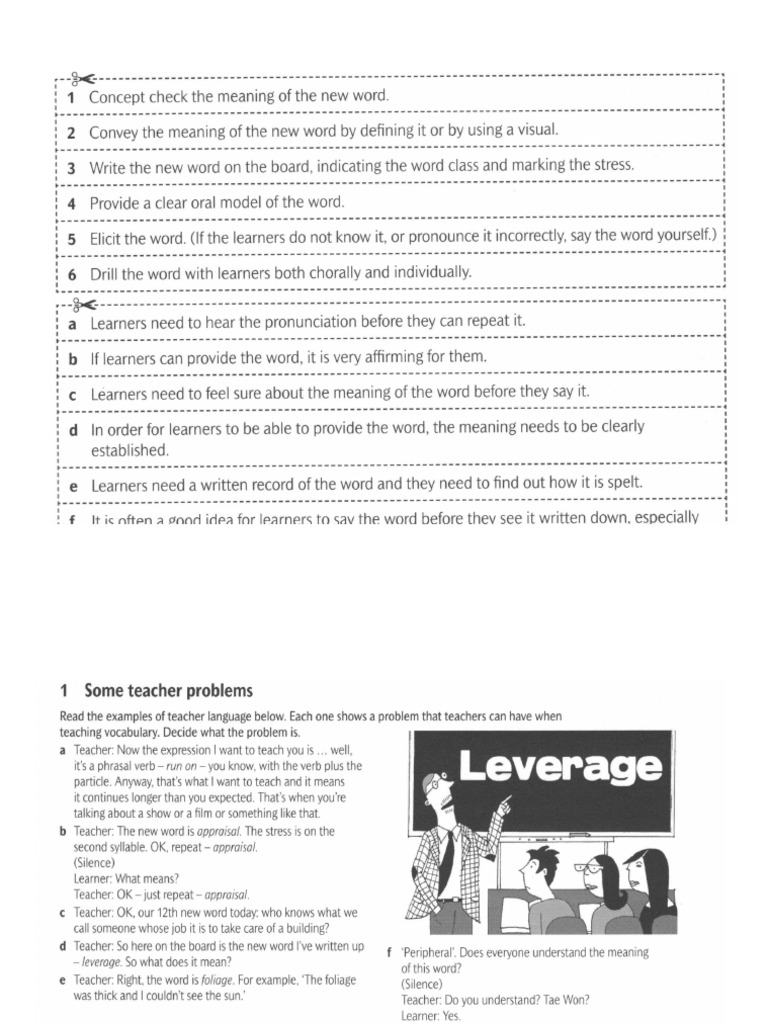 Lexis Activities. | PDF