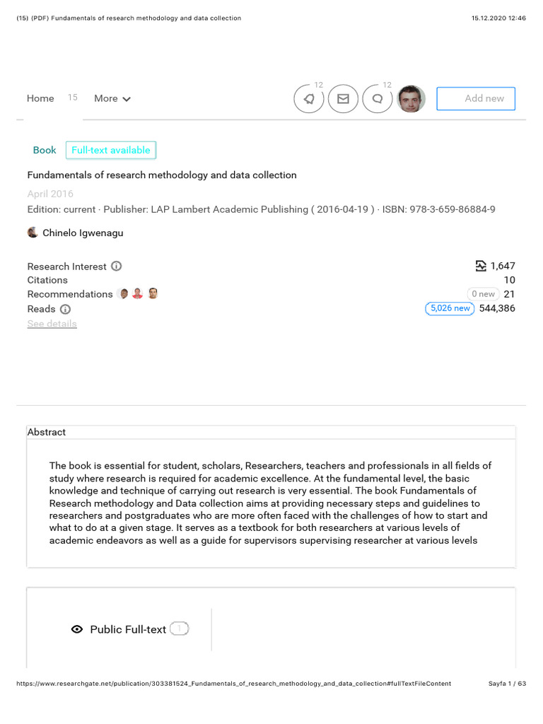 Research Methodology Essentials Guide | PDF | Methodology | Sampling ...