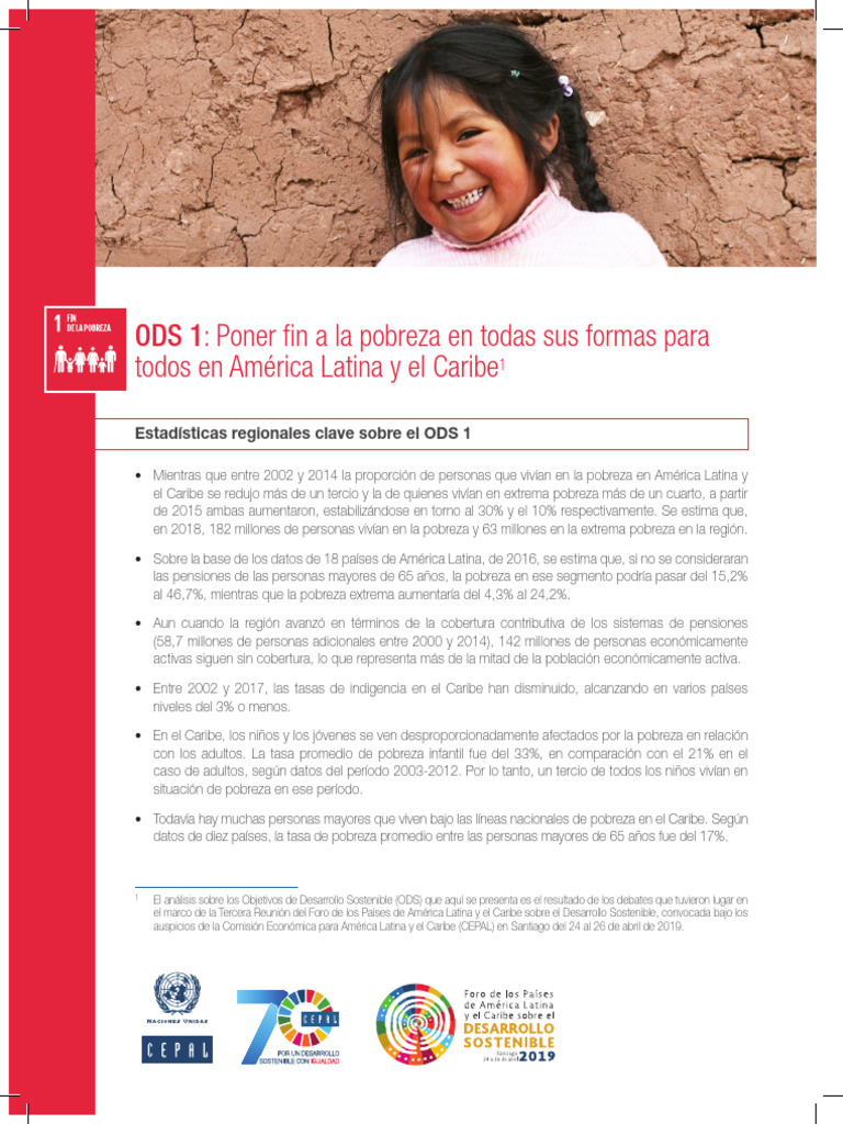 Fin de la pobreza en América Latina | PDF | Sustentabilidad | Pobreza