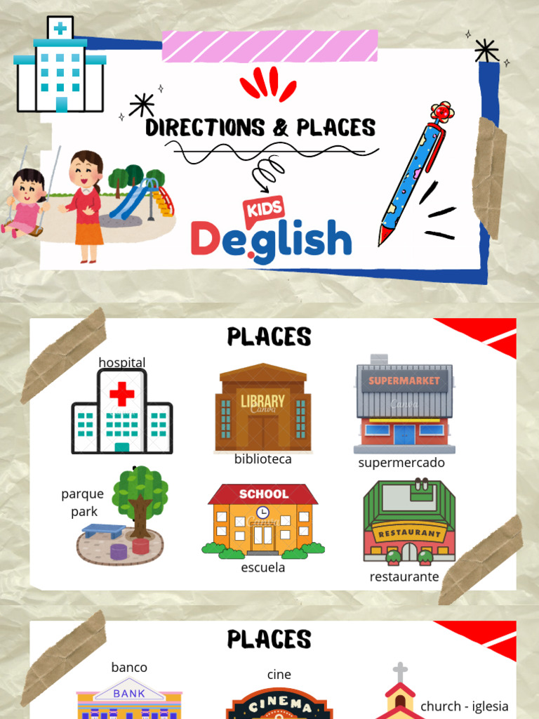 Directions and Places (7-11) | PDF