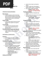 OT Surgical Instruments Overview | PDF