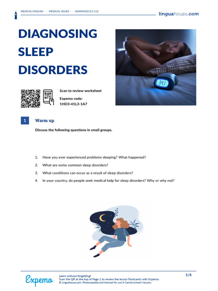 Diagnosing Sleep Disorders Guide | PDF | Sleep | Sleep Apnea