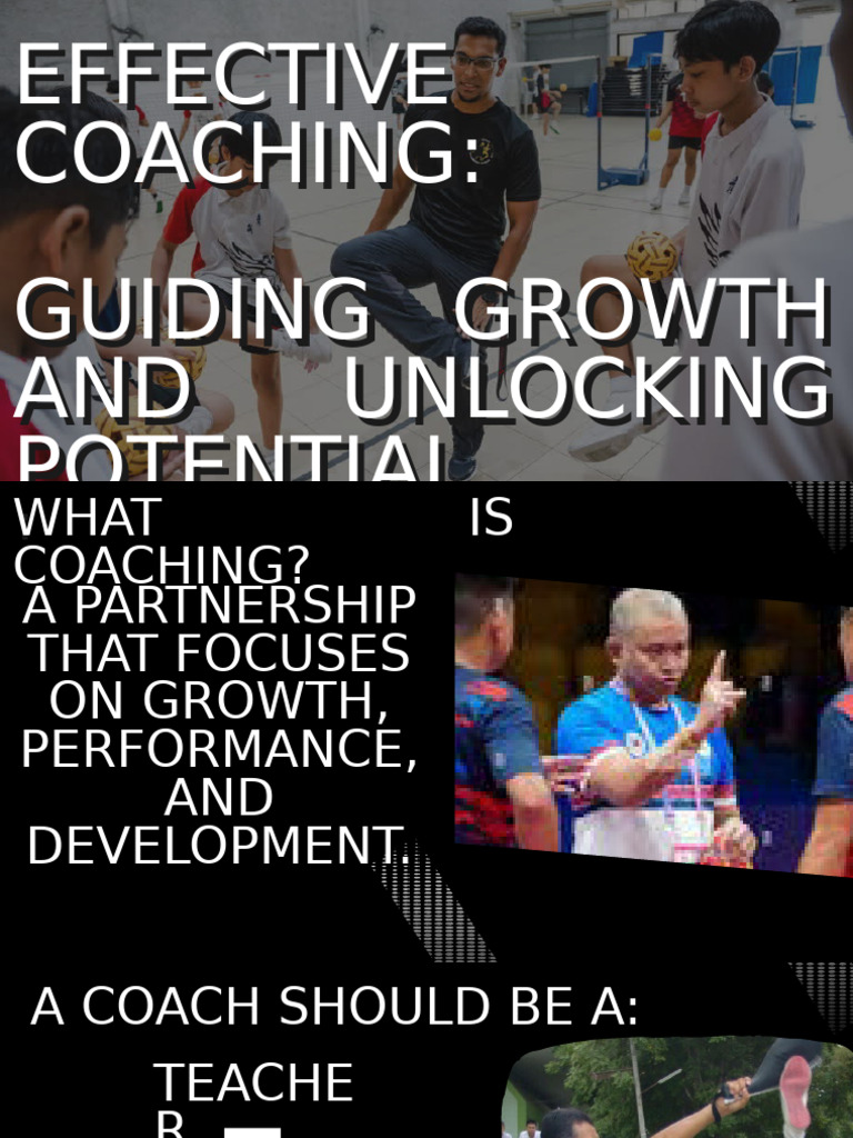 Effective Coaching | PDF