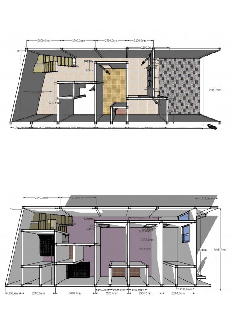 Layout Kosan Bapak Alan. 02 Sept 2023 | PDF