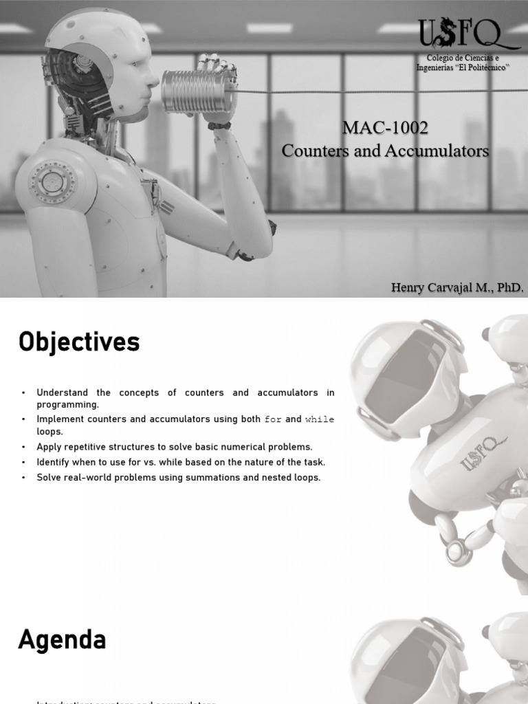 Counters and Accumulators in Programming | PDF | Control Flow | Applied ...