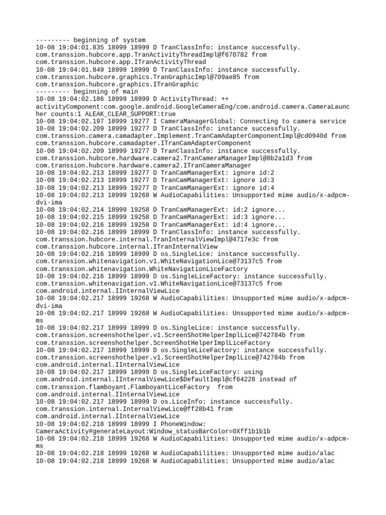 Log Cat 1759921442151 | PDF | Computing | Computer Programming