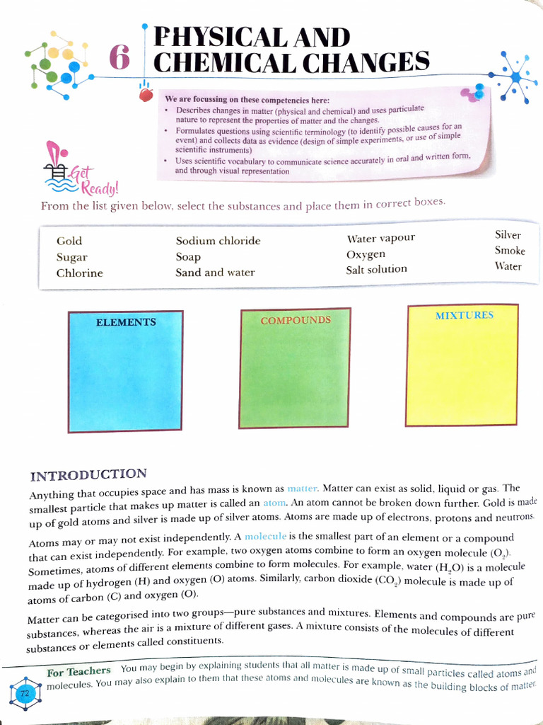 Understanding Physical and Chemical Changes | PDF | Sodium Bicarbonate ...