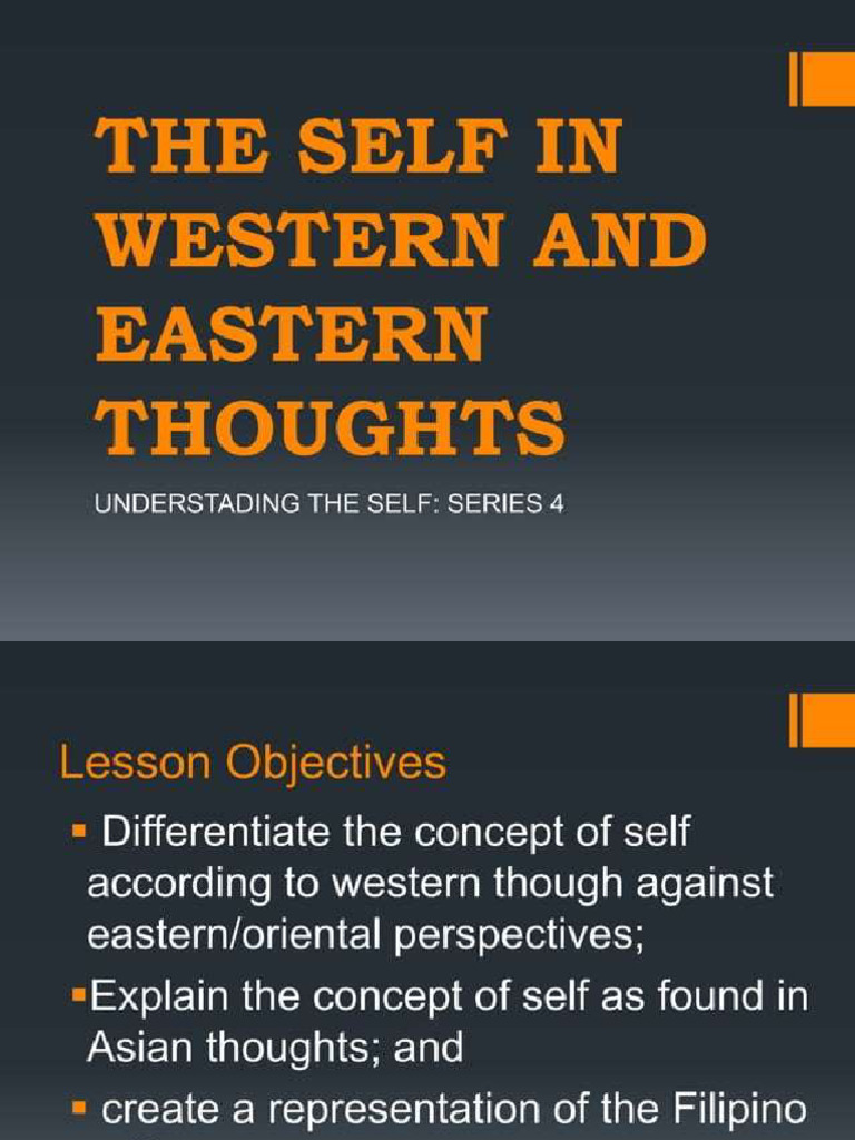 The Self in The Eastern and Western Thought | PDF