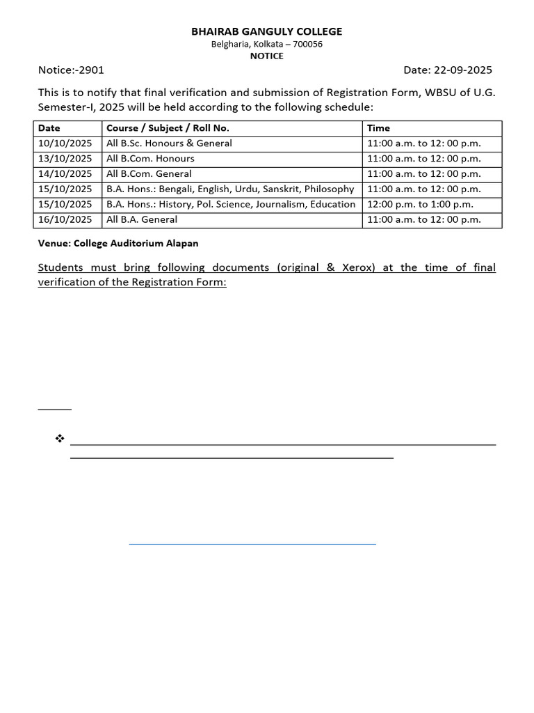 Final Verify Registration | PDF