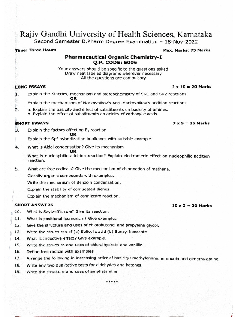 Poc 1 QP | PDF