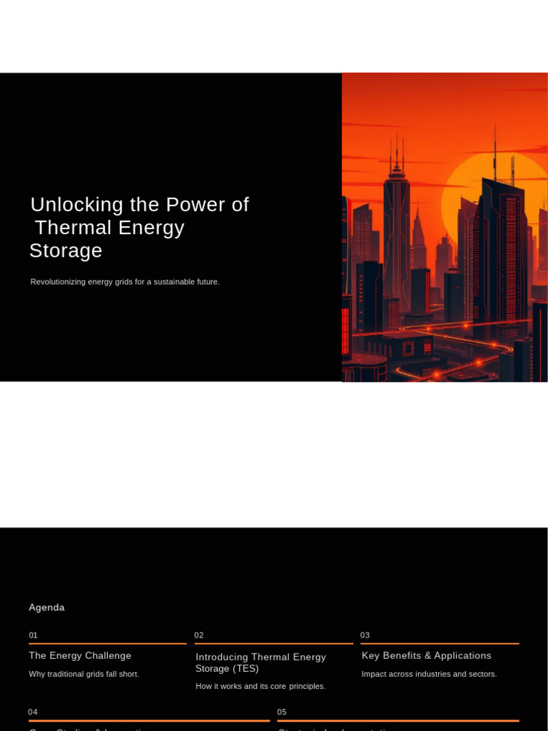 Unlocking The Power of Thermal Energy Storage | PDF | Energy Storage ...