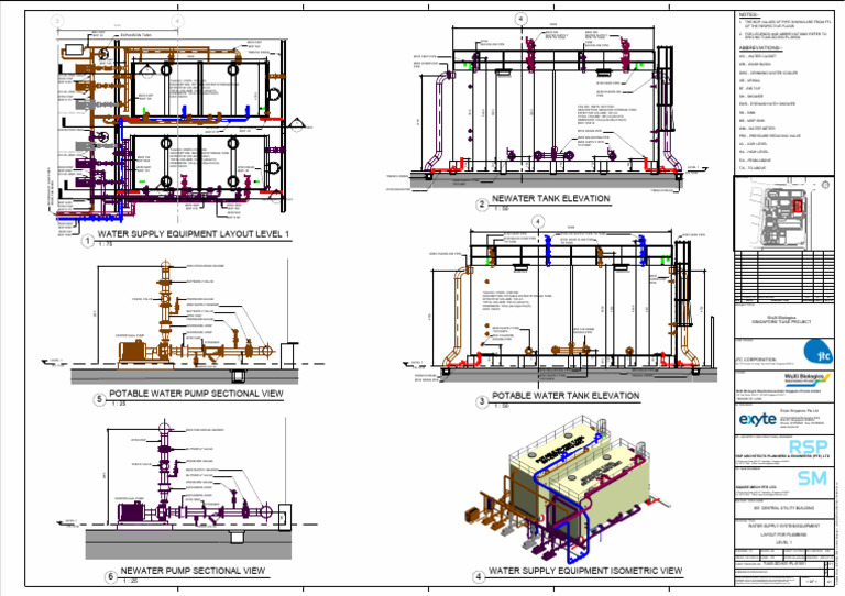 Water Supply Equipment Layout Plan | PDF | Chemical Engineering ...