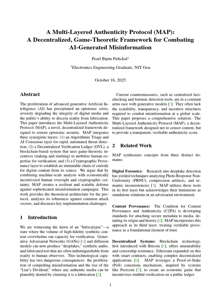 Multi-Layered Protocol Against Misinformation | PDF | Authentication ...