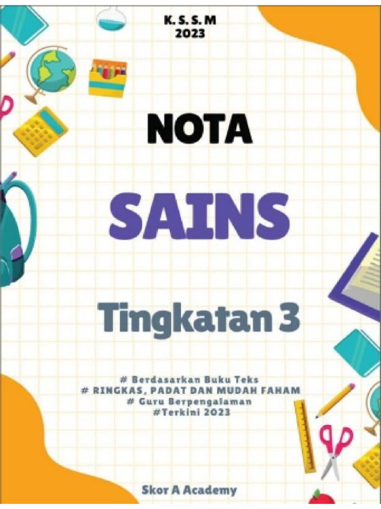 Nota Sains Tingkatan 3 - 20251016 - 140815 | PDF