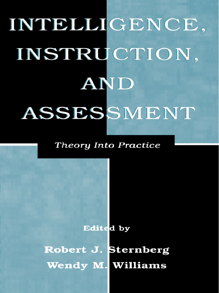 Intelligence and Instruction in Education | PDF | Teachers | Thought