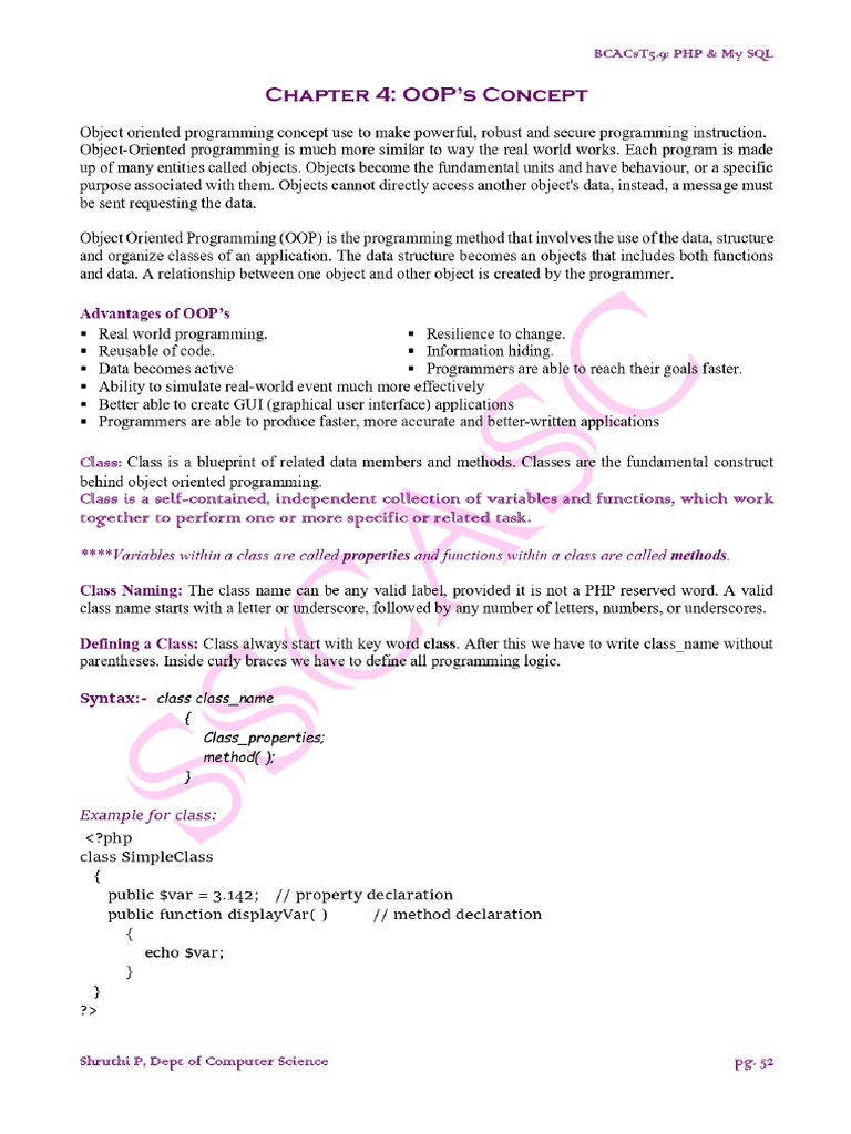PHP Ch4 | PDF