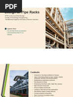 Pipe Rack Design: Width and Spacing Guide | PDF | Pipe (Fluid ...
