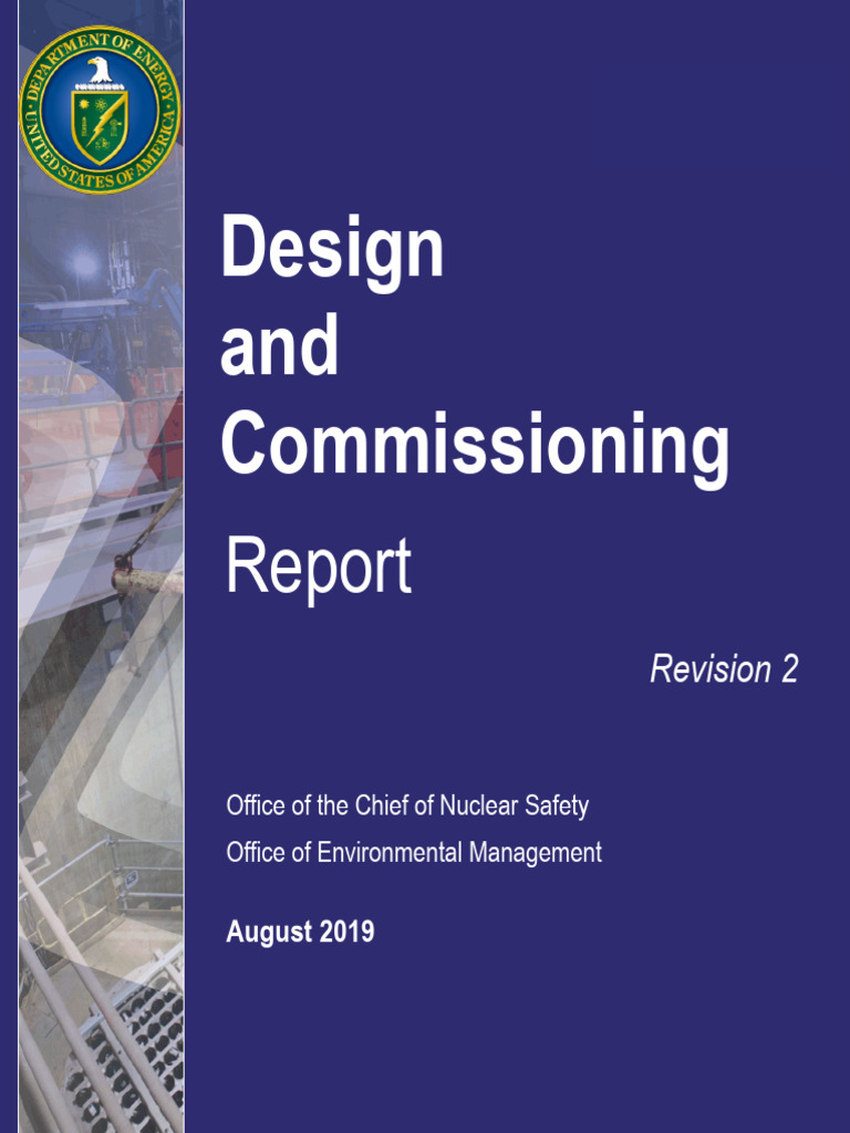 Design Commissioning Report - August 5, 2019 | PDF | Nuclear Safety And ...