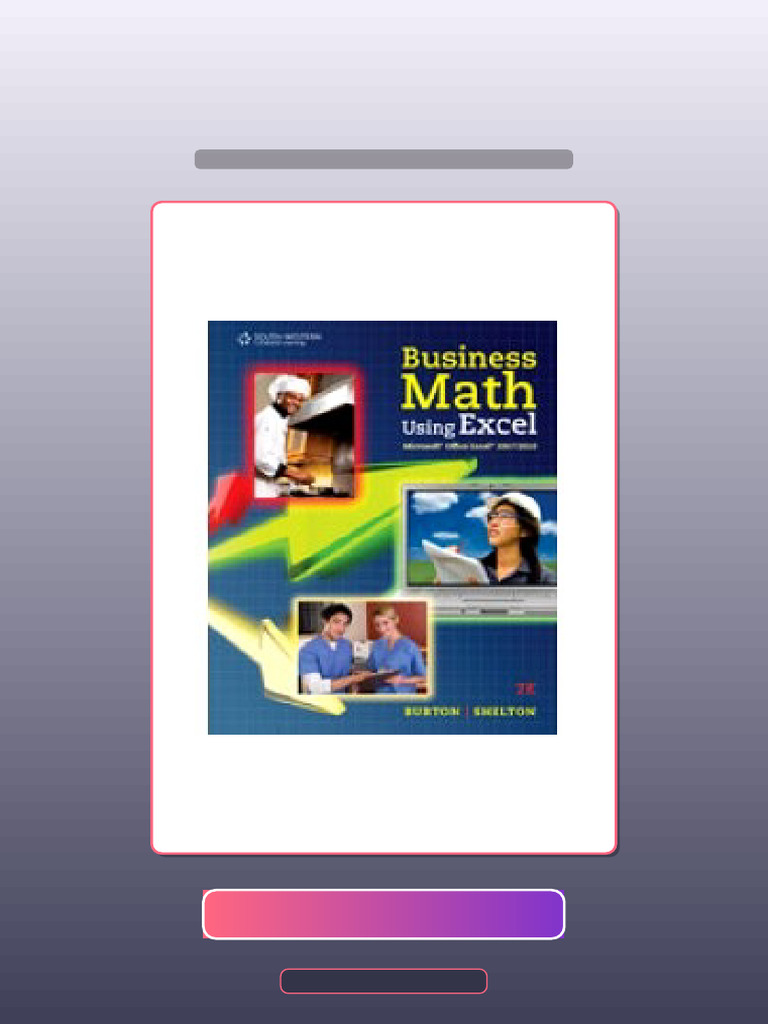 Business Math Using Excel 2nd Edition Get It Now | PDF | Multiple ...