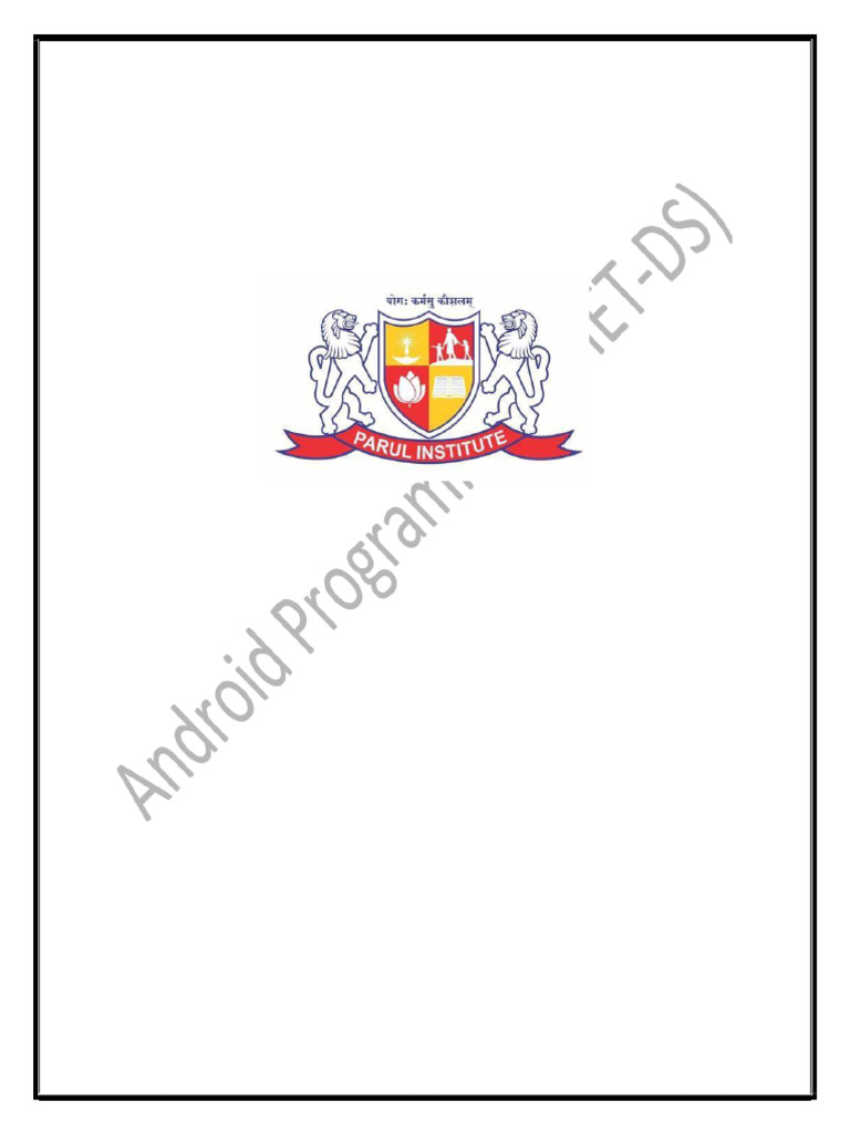 Android Programming Question Bank | PDF | Mobile App | World Wide Web