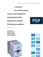 WEG Cfw 10 Manual Do Usuario 0899.5860 2.2x Manual Portugues Br
