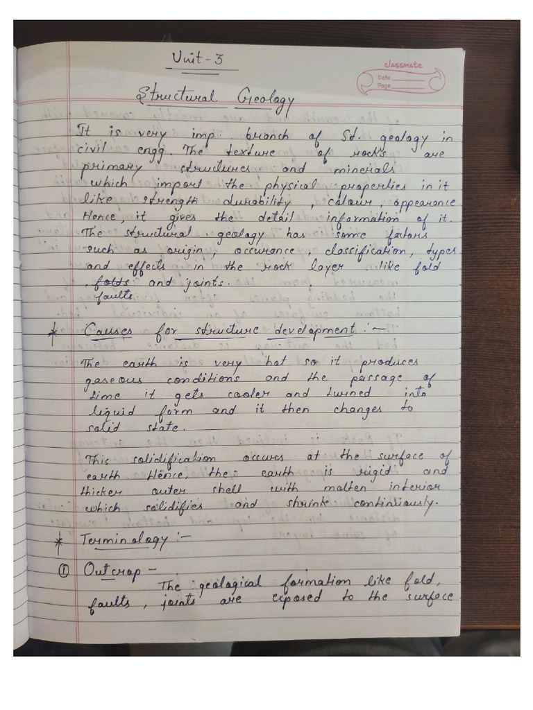Unit 3 Geology | PDF