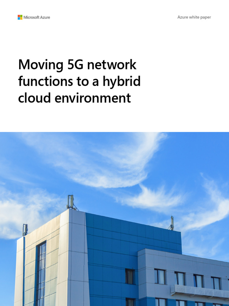 Moving 5G Network Functions To Hybrid Cloud | PDF | Cloud Computing ...