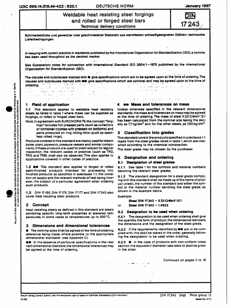 Din 17243 | PDF