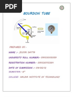 Download Bourdon Tube by Saptarshi Panda SN93378791 doc pdf
