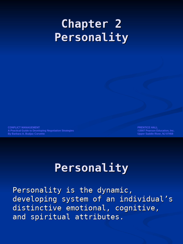 Understanding Personality in Negotiation | PDF | Extraversion And ...