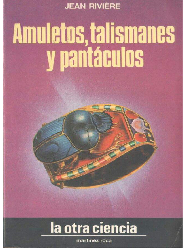 Jean Riviere Amuletos Talismanes y Pantaculos Compress | PDF