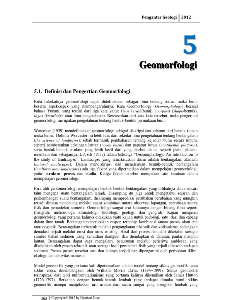 5 GEOMORFOLOGI
