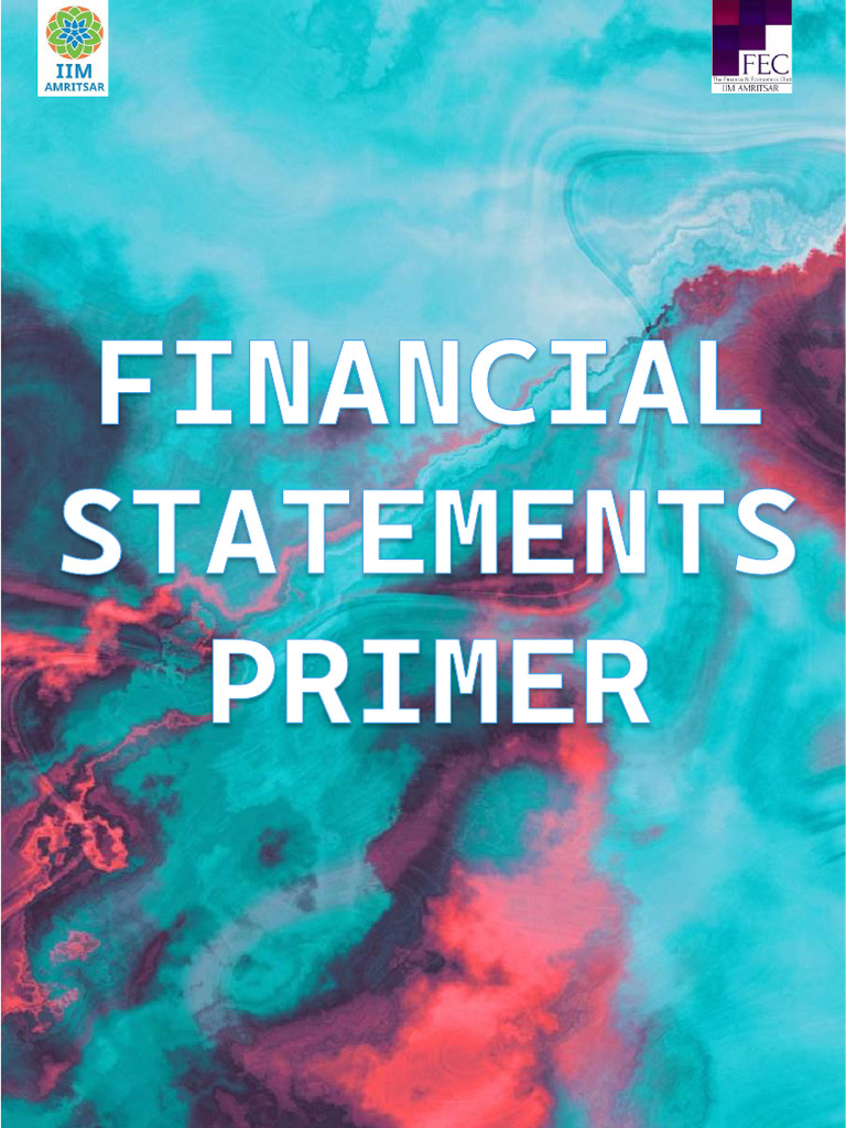 Financial Statements Primer | PDF | Depreciation | Goodwill (Accounting)