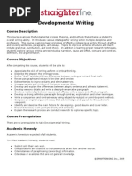 Download Developmental Writing Syllabus by Ryan Busch SN9337975 doc pdf