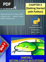 Introduction to Python Programming | PDF | Python (Programming Language ...