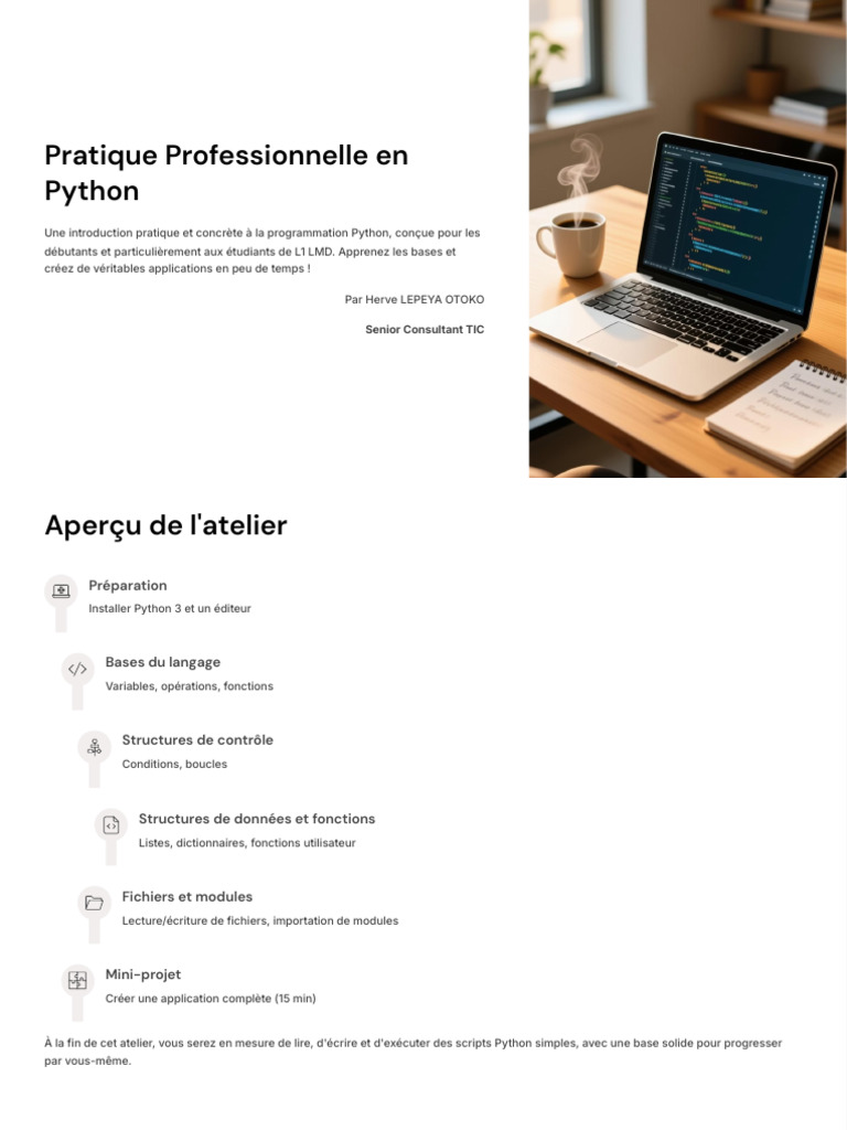 Introduction à la programmation Python | PDF | Booléen | Python ...