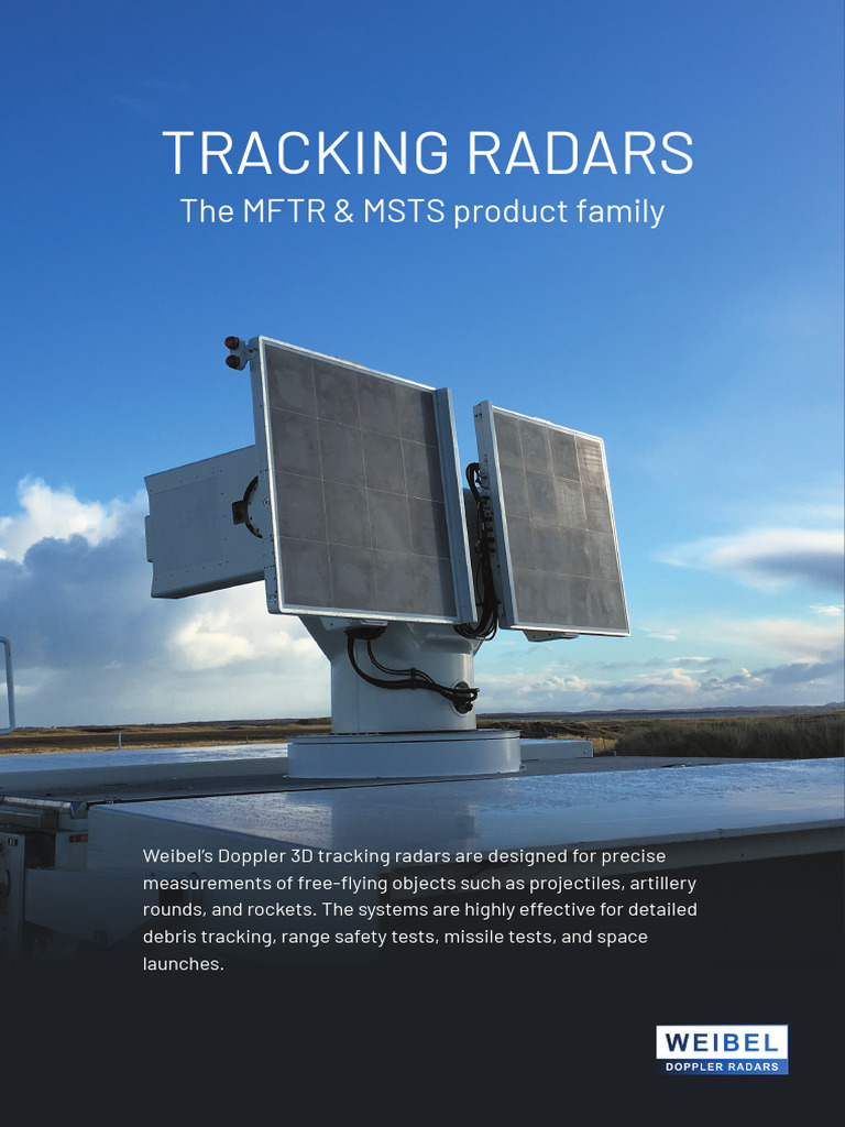 Weibel 3D Tracking Radar Systems | PDF | Radar | Military Technology