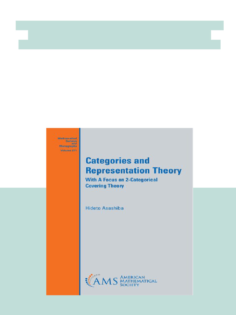 Categories and Representation Theory With A Focus on 2 Categorical ...