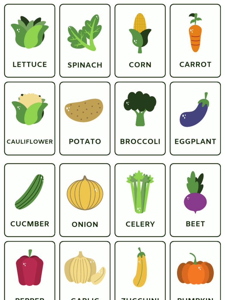 Vegetable Varieties List | PDF