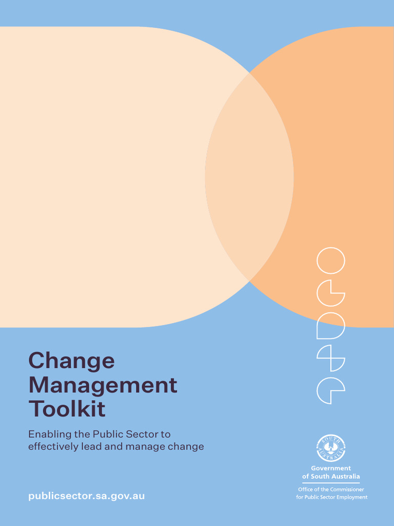 Public Sector Change Management Toolkit | PDF | Change Management ...