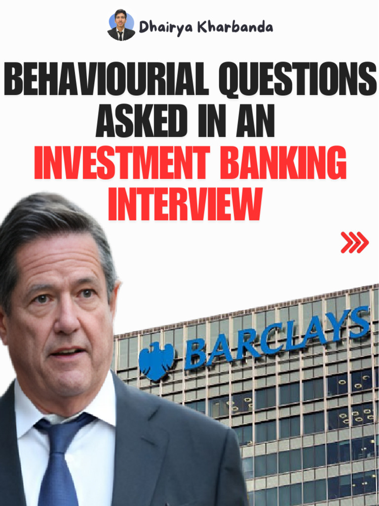 Investment Banking Interview Questions Guide | PDF | Mergers And ...